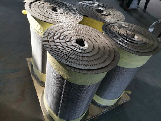 Cofre forte do alimento da correia transportadora de desenhos em espinha do OEM SS304
