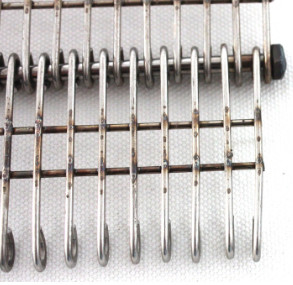 Fio de aço inoxidável Mesh For Oven da correia transportadora da relação do olho do metal liso