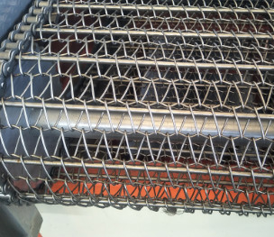 Mesh Belt For Conveying Machinery de aço inoxidável