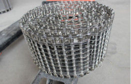 qualidade  168mm-900mm SS Stainless Steel Conveyor Belt Wire Mesh for Wall Cladding Fábrica