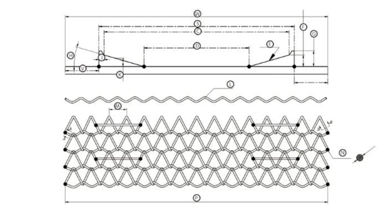 Painel solar de aço inoxidável Mesh Wire For Pigeon Proofing do OEM