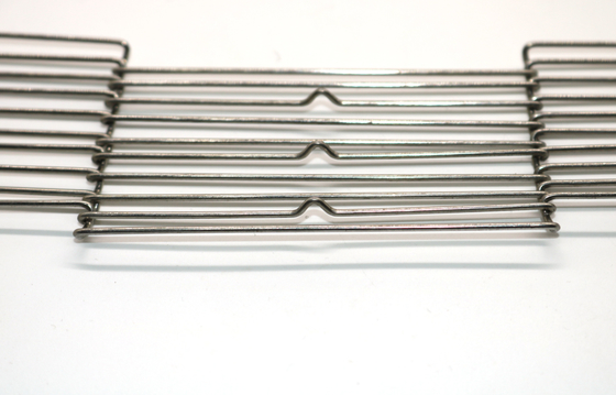 Transporte do chocolate da pizza de Mesh Belt Wire Mesh For do alimento do Enrober do transporte de materiais