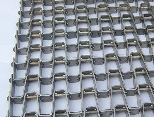 Correia transportadora da indústria alimentar de aço inoxidável da padaria para a batata Chip Drying