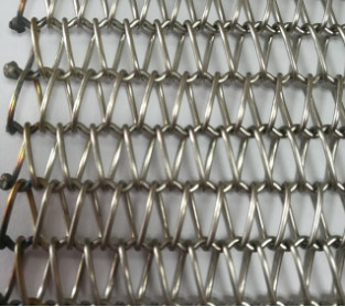 0.5mm-4mm equilibrou SS espirais prendem o forno de túnel de Mesh Belt Conveyor For Bakery