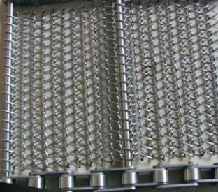 0.5mm-4mm equilibrou SS espirais prendem o forno de túnel de Mesh Belt Conveyor For Bakery