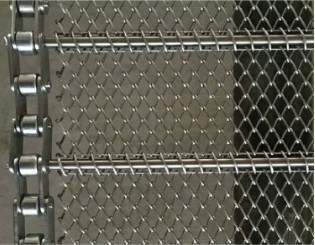 Convencionais feitos sob encomenda tecem Mesh Belt Wire Chain Conveyor de aço inoxidável