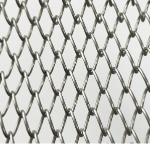 Elo de corrente de aço inoxidável galvanizado Diamond Mesh Steel Plate para as correias transportadoras