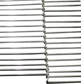 O transporte Mesh Belt Wire 304 da escada de aço inoxidável personaliza