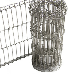 O transporte Mesh Belt Wire 304 da escada de aço inoxidável personaliza