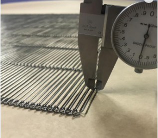 Molde a pressão do alimento de aço articulado Mesh Belt For Conveyor 15mm-6000mm