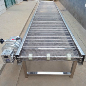 Fio Mesh Conveyor Belt 316 Chainplates de aço inoxidável do OEM