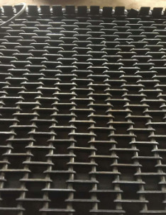 O forno de aço inoxidável da pizza de Mesh Belt Eye Link For do fio 316 da resistência térmica 304