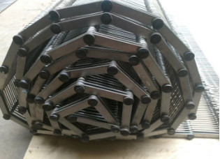 O forno de aço inoxidável da pizza de Mesh Belt Eye Link For do fio 316 da resistência térmica 304