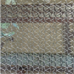 Aço expandido de aço inoxidável feito sob encomenda Diamond Mesh Plate