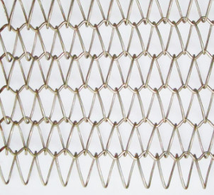 fio de metal Mesh Conveyor Flat Flex Belt de 400mm 500mm com corrente