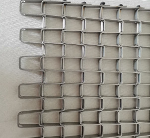Correia de aço inoxidável de Mesh Metal For Food Conveyor do fio do composto do favo de mel