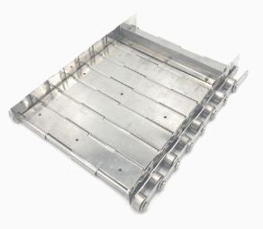 Placa de alta temperatura de Mesh Conveyor Belt Slat Band do fio
