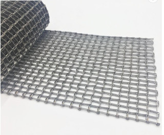 fio de aço inoxidável galvanizado da correia transportadora do favo de mel para o cozimento ou a secagem