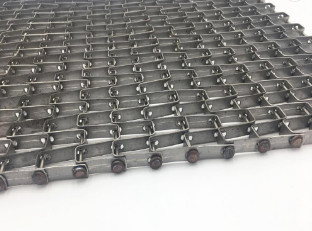 fio de aço inoxidável galvanizado da correia transportadora do favo de mel para o cozimento ou a secagem