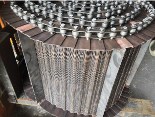 Cercar de relação de aço inoxidável Mesh Steel da espiral do transporte do ODM
