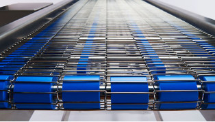 SUS302 metal flexível de aço inoxidável Mesh Wire 2 x 2 para a correia transportadora