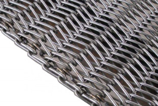 SUS302 metal flexível de aço inoxidável Mesh Wire 2 x 2 para a correia transportadora