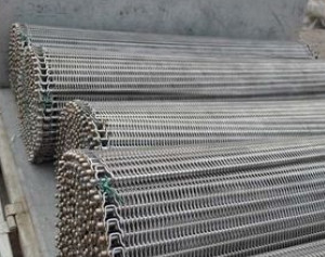 Malha lisa de Flex Belt Metal Belt Conveyor da corrente de aço inoxidável de Tiande