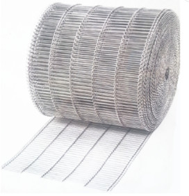 Correia transportadora lisa industrial de Flex Wire Extruded Steel Mesh do alimento para o cozimento do pão