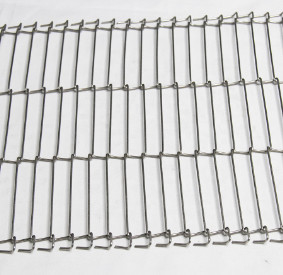 Fio liso resistente ao calor Mesh Belt For Bake Conveyor dos SS 304 do cabo flexível