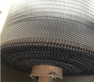 316L transporte de aço inoxidável Flex Belt Chain Link Mesh liso