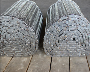 Fio frisado tecido conduzido corrente Mesh Conveyor do congelador do ODM correia espiral