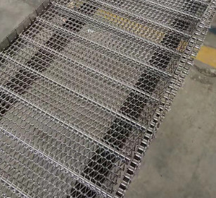 O fio tecido frisado dobro almofada Mesh Sheet Conveyor Belt 	1mx0.6m