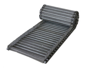 Fio tecido galvanizado 304 elos de corrente de alta elasticidade Mesh Conveyor Belt For Freezer