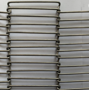 Alimento liso Oven Conveyor Belt Wire Mesh do cabo flexível SS304