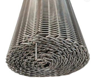 Ovo expandido de aço inoxidável Tray Dryers de Diamond Mesh Wire Conveyor Belt For do metal 316