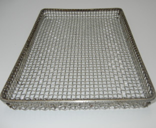 Fio trançado de aço inoxidável flangeado Mesh Frame da tela 304 314 310s