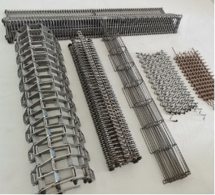 304 metal de aço inoxidável Mesh Conveyor Belt Food Industry