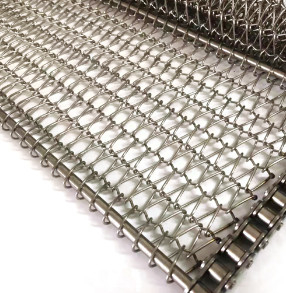 304SS chapa metálica expansível Diamond Mesh Panels Conveyor Belt