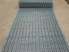 Correia transportadora de aço inoxidável de 304 Diamond Mesh Self Furring Metal Lath