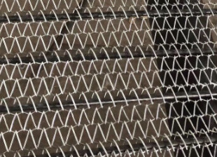 316 Diamond Shape Metal Mesh de aço inoxidável 3,4 correias transportadoras expandidas do Lath do metal