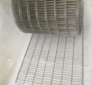 SS304 SS316 Mesh Type Conveyor Belt Wire liso para o transtorte do biscoito do chocolate