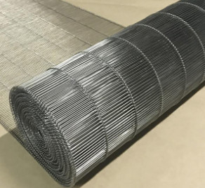 SS304 SS316 Mesh Type Conveyor Belt Wire liso para o transtorte do biscoito do chocolate