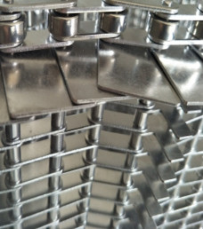 Correia transportadora lisa expandida dos SS Diamond Mesh Metal Sheet Wire For