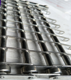 Correia transportadora lisa expandida dos SS Diamond Mesh Metal Sheet Wire For