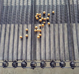 Correia transportadora Mesh For Dryer Furnace Conveyor do fio 304 de aço inoxidável