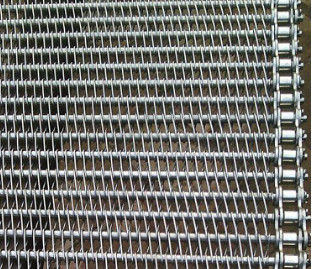 Correia transportadora Mesh For Dryer Furnace Conveyor do fio 304 de aço inoxidável