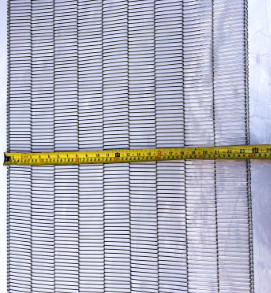 Transporte da fábrica do chocolate de Flex Wire Mesh Belt For do plano do produto comestível 304