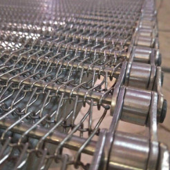 Fio liso resistente Mesh Food Industry Conveyor Belt do SOLDADO
