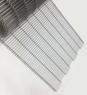 304SS alimento soldado Mesh Belt Wire Fabric para o transporte de corrente da escada