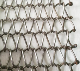 O equilíbrio tece SUS304 o fio tecido SS Mesh Fabric Conveyor Belt
